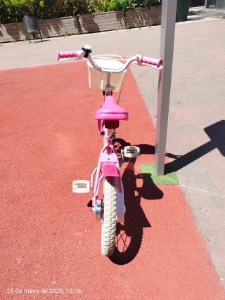 Bicicleta Infantil Rosa 14