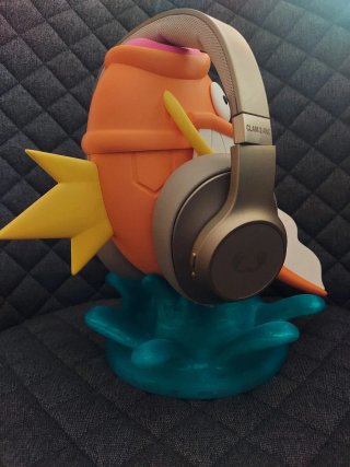 Suporte para Fones Magikarp Laranja Dourado