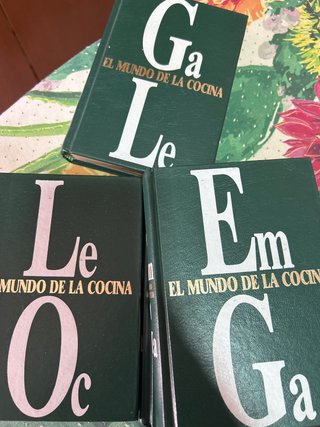 Coleccion libros de cocina