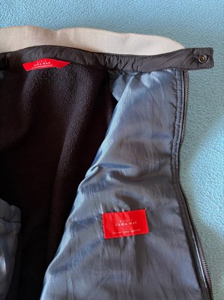 Chaleco Zara Azul Marino