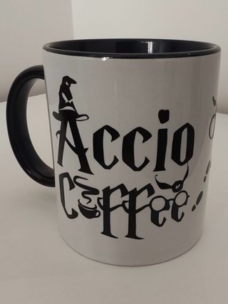 Taza de porcelana con diseño