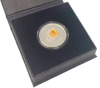 Moneda 10 Euros Rosa de San Marino año 2026