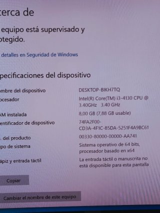Placa Base MSI Z87M-G43 + i3 4130 + 8gb Ram