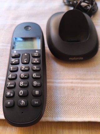 Duo Teléfono Inalámbrico Motorola Negro
