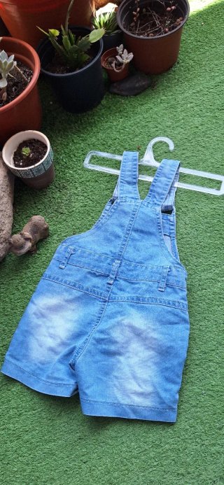 Peto vaquero para bebé talla 3-6 meses