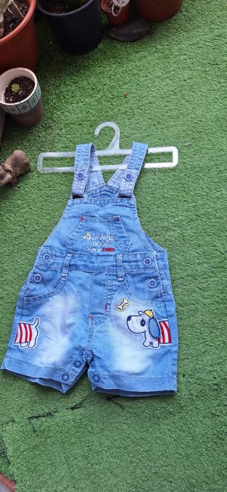 Peto vaquero para bebé talla 3-6 meses