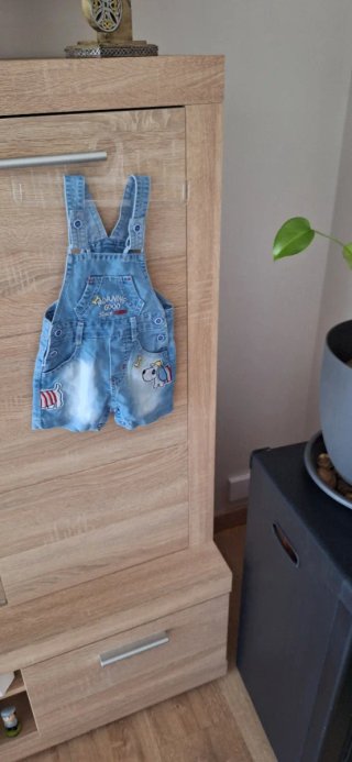 Peto vaquero para bebé talla 3-6 meses