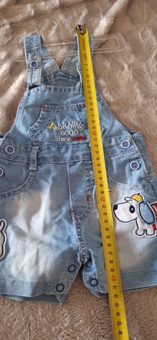 Peto vaquero para bebé talla 3-6 meses
