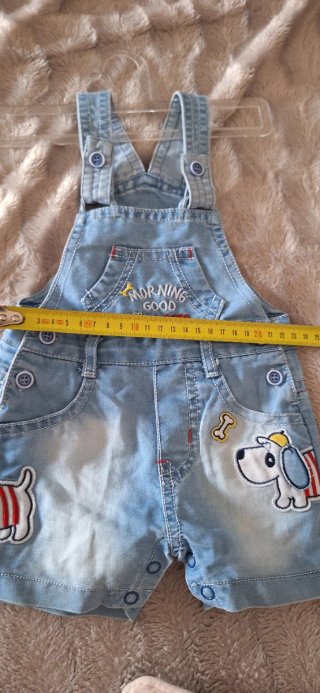 Peto vaquero para bebé talla 3-6 meses