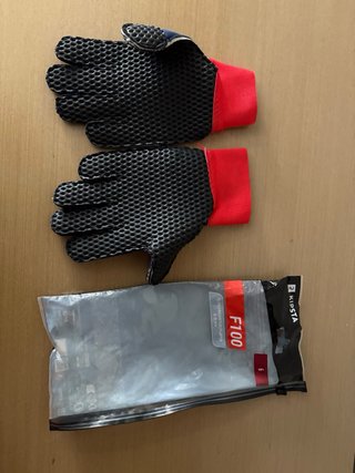 Guantes Portero Kipsta F100 Rojo