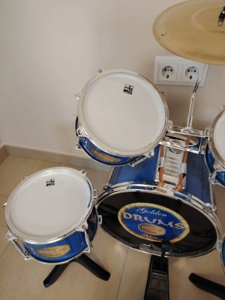 Batería infantil Golden Drums