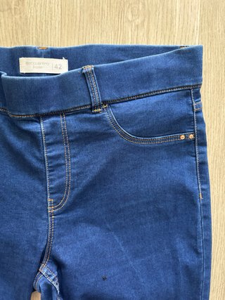 Pantalón Vaquero Largo Mujer Azul