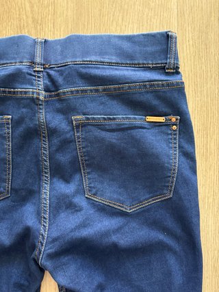 Pantalón Vaquero Largo Mujer Azul