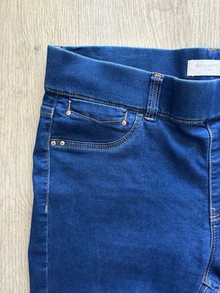 Pantalón Vaquero Largo Mujer Azul