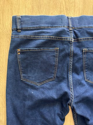 Pantalón Vaquero Largo Mujer Azul