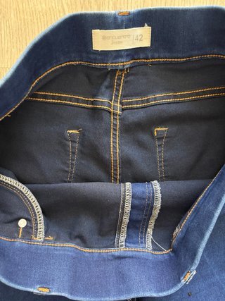 Pantalón Vaquero Largo Mujer Azul