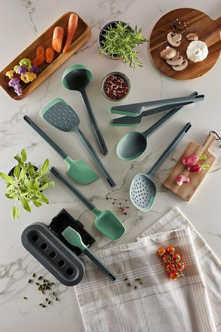 Set di utensili da cucina Lékué in silicone flessibile