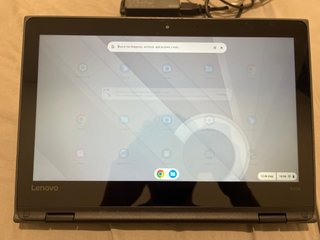 Lenovo Chromebook Táctil Negro