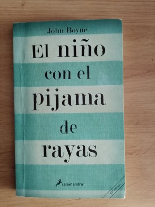 Libro de EL NIÑO CON EL PIJAMA DE RAYAS