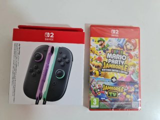 Pack Switch Party Jamboree y JoyCons PRECINTADOS