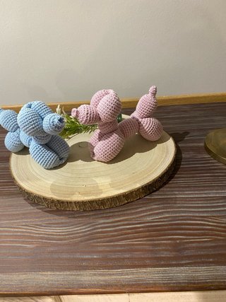 Perro crochet algodón peinado