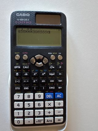 Calculadora Científica Casio fx-991DE X