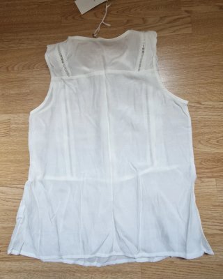 Blusa blanca Muse talla S nueva con etiqueta