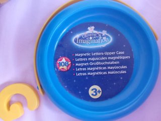 Juego letras imantadas niños