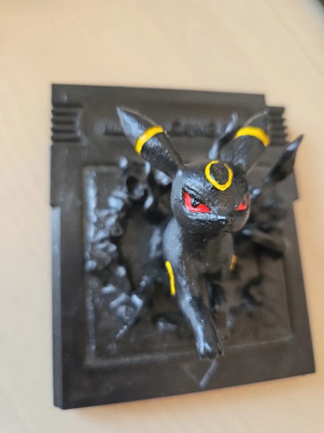 Cartucho Game Boy Umbreon Pokémon Negro