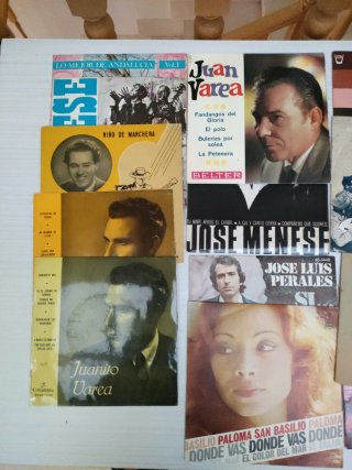 Lotes de Vinilos Variados Folk y Pop Rock