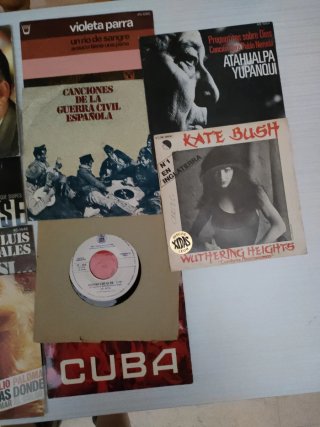 Lotes de Vinilos Variados Folk y Pop Rock