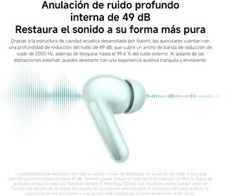 XIAOMI auriculares inalámbricos cancelación [W5PH]