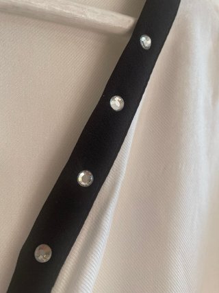 Camisa blanca mujer con detalles