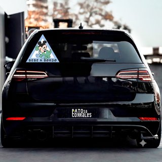 Pegatina Bebé a bordo Mickey Mouse para coche