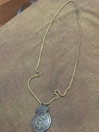 Collar con colgante Real Madrid