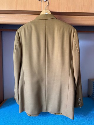 Chaqueta de traje beige