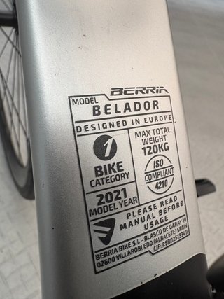 Bicicleta de carretera BERRIA