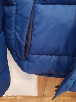 Plumífero Tommy Jeans Talla S Azul/Gris