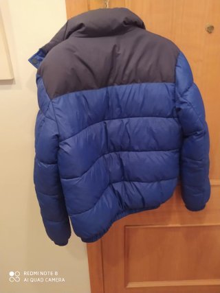 Plumífero Tommy Jeans Talla S Azul/Gris