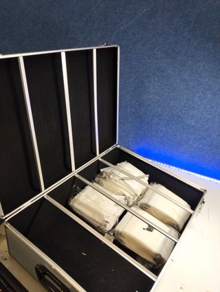 Maletín aluminio MediaRange BOX78 para 1000 CD/DVD plata
