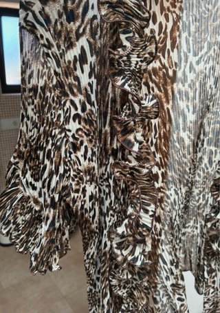 Blusa Las Dalias Ibiza Animal Print Talla Única