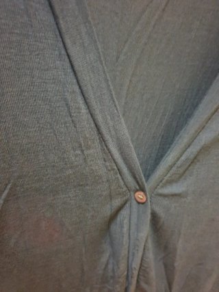 Cardigan corto blu