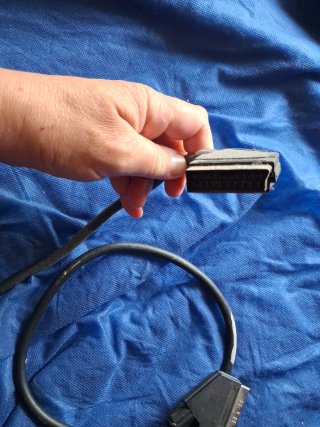Cable Euroconector SCART TV Vídeo DVD Nuevo
