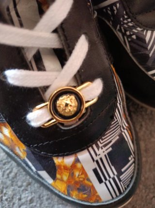 Scarpe Versace Originali Nero Multicolor