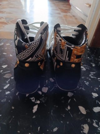 Scarpe Versace Originali Nero Multicolor