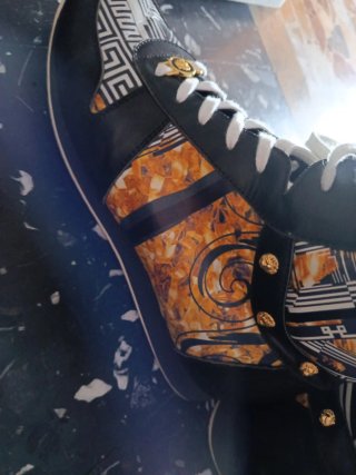 Scarpe Versace Originali Nero Multicolor