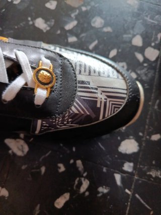 Scarpe Versace Originali Nero Multicolor