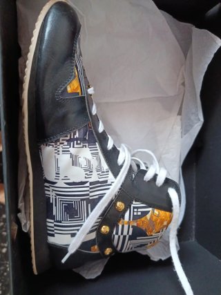 Scarpe Versace Originali Nero Multicolor
