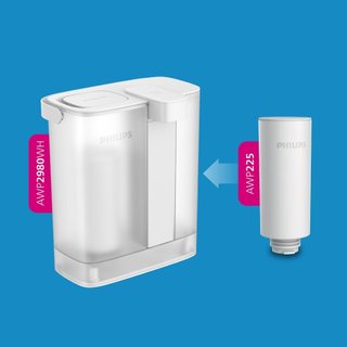 Caraffa filtrante Philips per acqua pulita e salutare