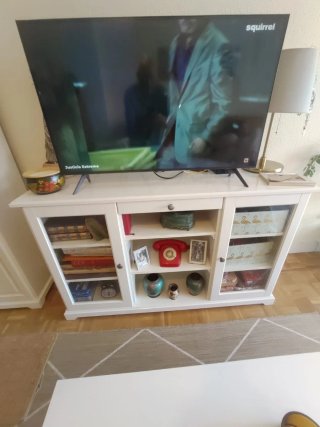 Muebles de salón blancos